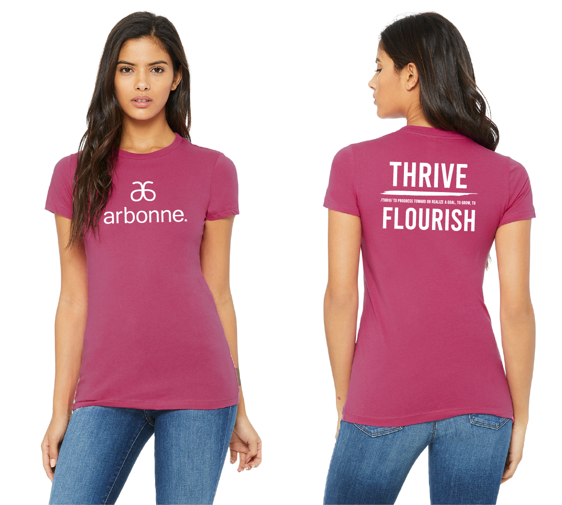 Flourish + Arbonne Women's SS T-Shirt