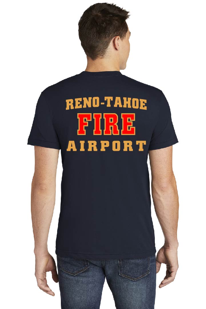 50/50 Los Angeles Apparel Reno-Tahoe Airport Batallion Chief Fire Duty Short Sleeved