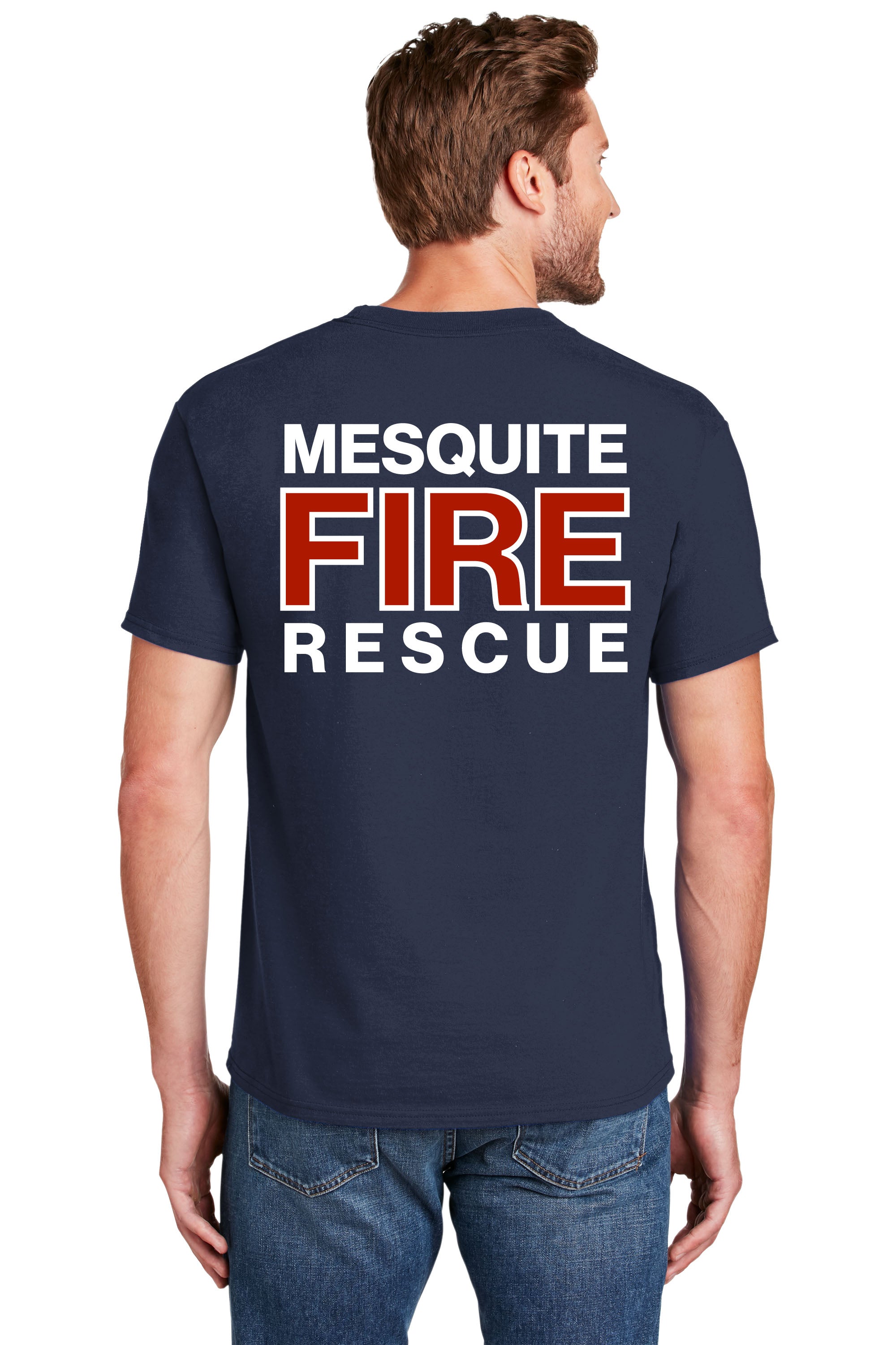 Mesquite Fire Hanes Beefy 100% Cotton Duty Shirts