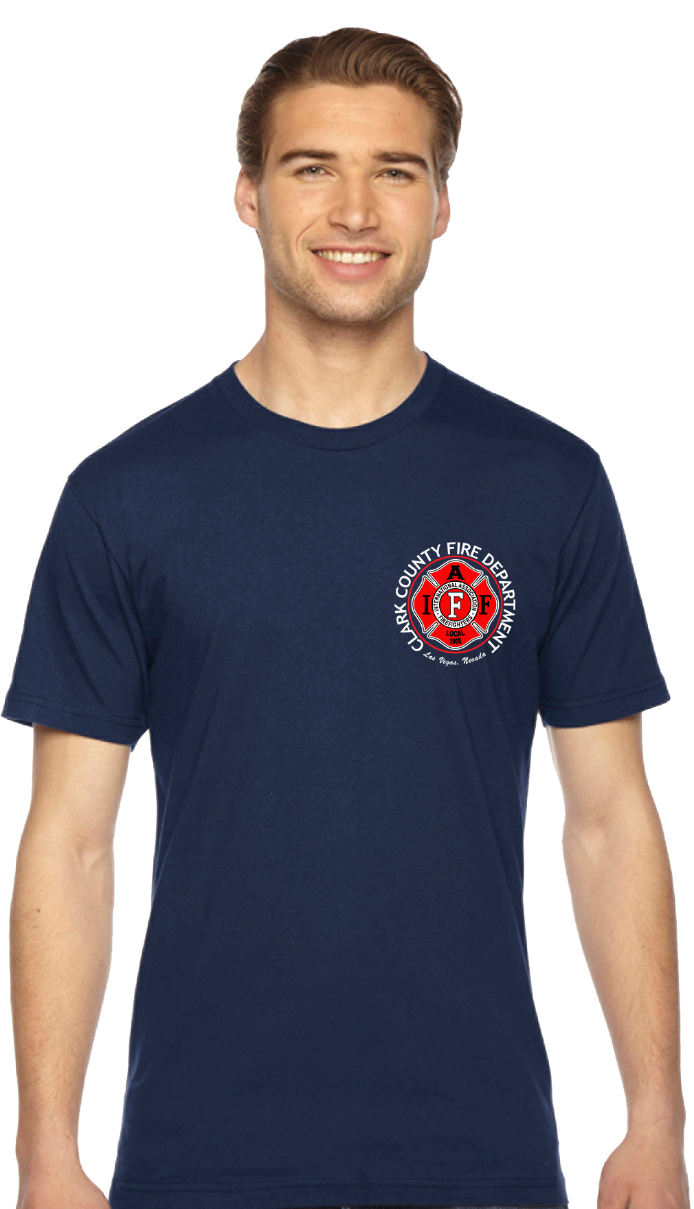50/50 CCFD Los Angeles Apparel Duty Shirts SHORT SLEEVED