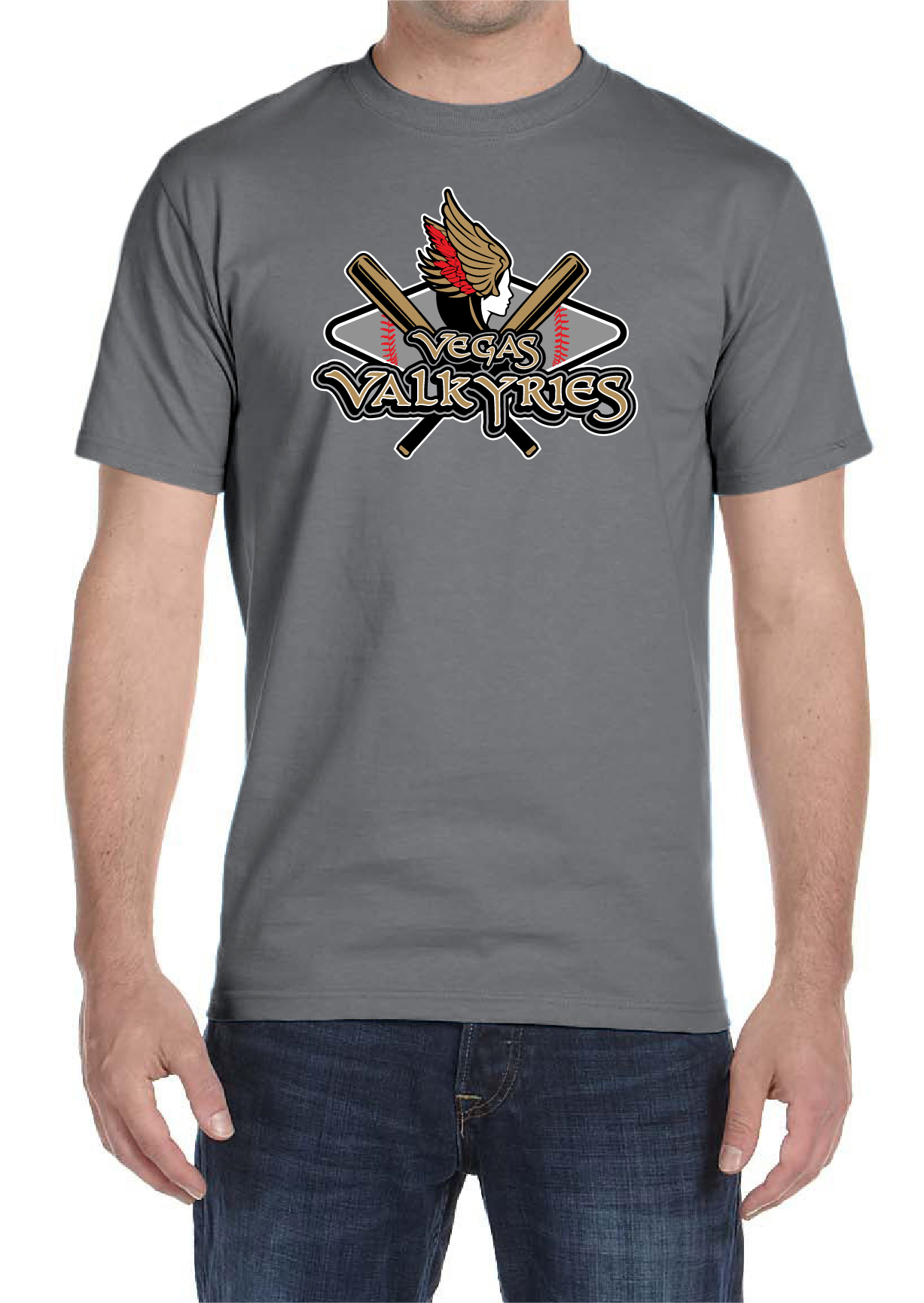 Vegas Valkyries T-Shirt - Grey