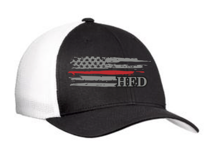 HFD Off Duty Thin Red Line Trucker Cap(C812)