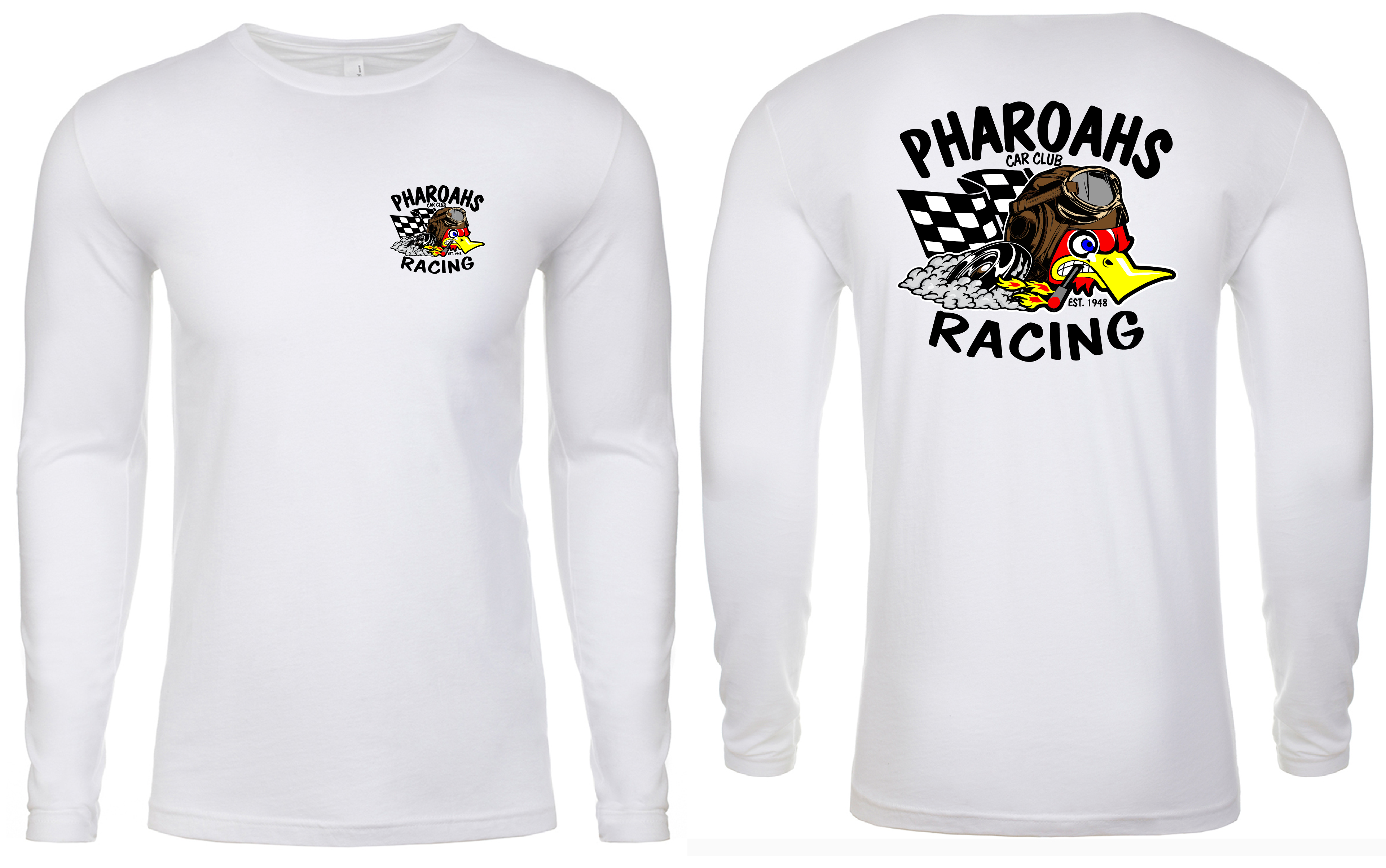 Pharoahs Racing Tee (White)