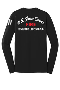 USFS New Era® Heritage Blend Long Sleeve Crew Tee (NEA102)