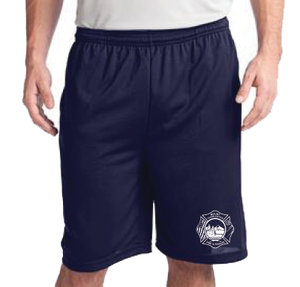 MCFR POCKETED POLYESTER EMBROIDERED DUTY SHORTS