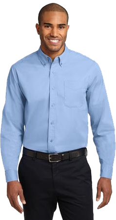 Mens Long Sleeve Work Shirt